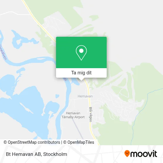 Bt Hemavan AB karta