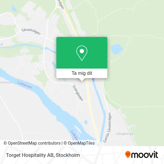 Torget Hospitality AB karta