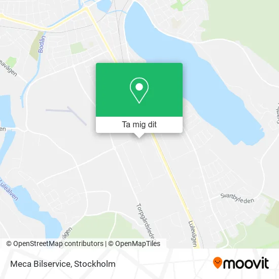 Meca Bilservice karta