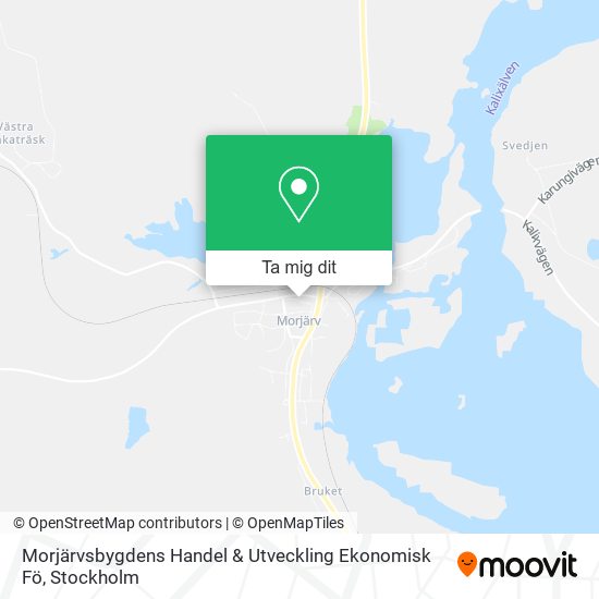 Morjärvsbygdens Handel & Utveckling Ekonomisk Fö karta
