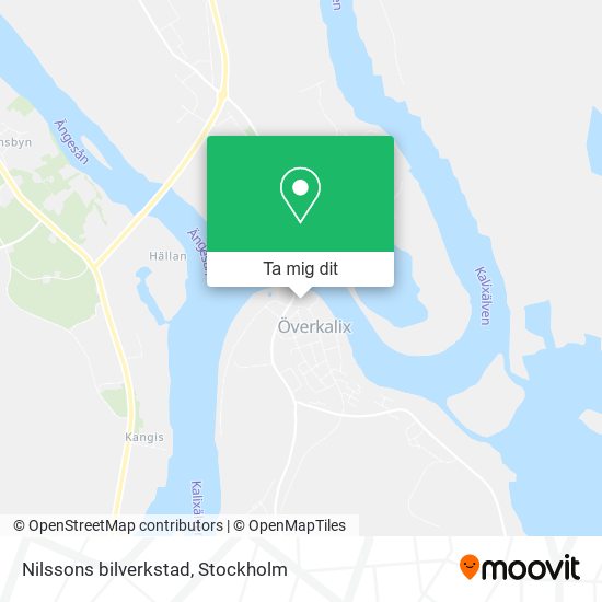 Nilssons bilverkstad karta