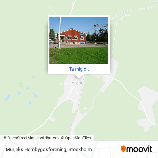 Murjeks Hembygdsförening karta