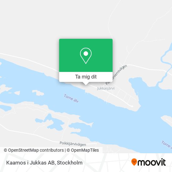 Kaamos i Jukkas AB karta