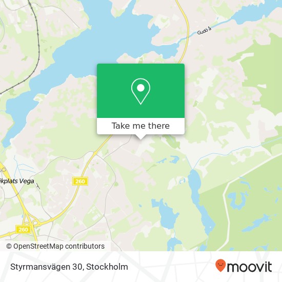 Styrmansvägen 30 karta