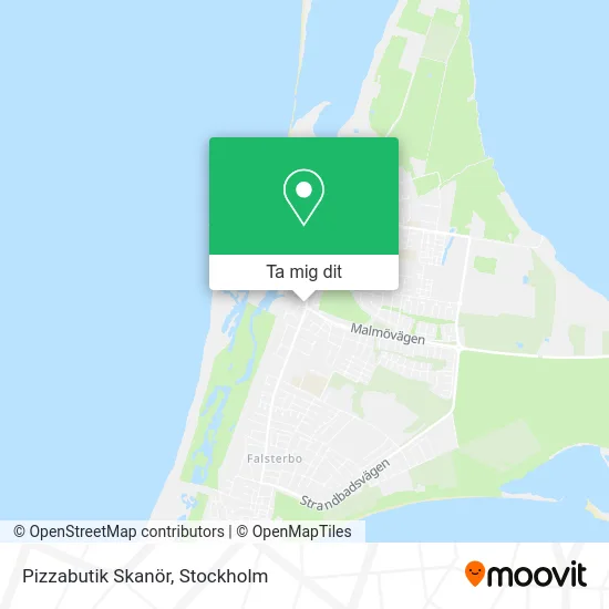 Pizzabutik Skanör karta