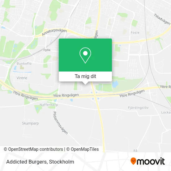 Addicted Burgers karta