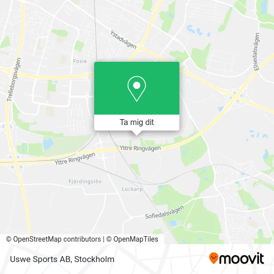 Uswe Sports AB karta