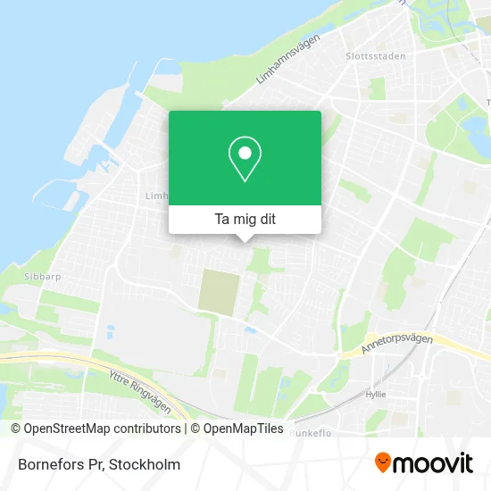 Bornefors Pr karta