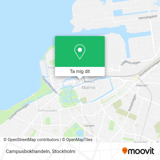 Campusbokhandeln karta