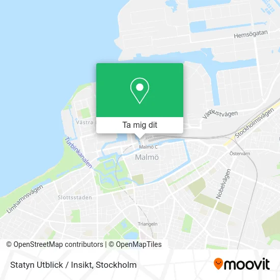 Statyn Utblick / Insikt karta