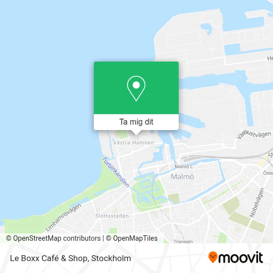 Le Boxx Café & Shop karta