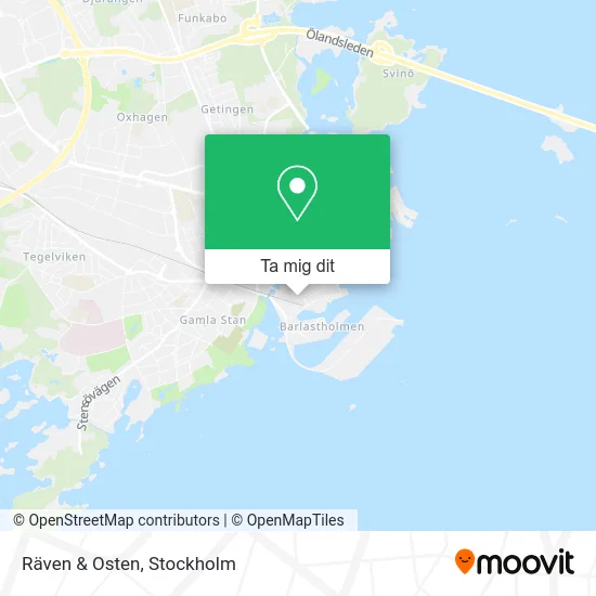 Räven & Osten karta