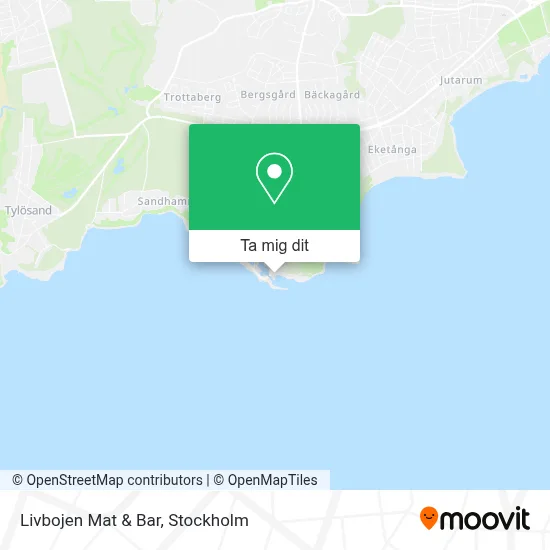 Livbojen Mat & Bar karta