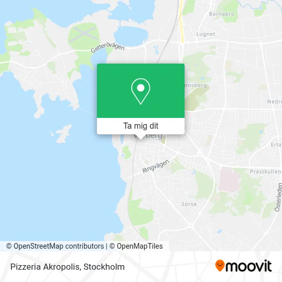 Pizzeria Akropolis karta