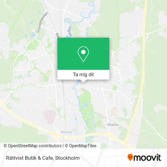 Rättvist Butik & Cafe karta