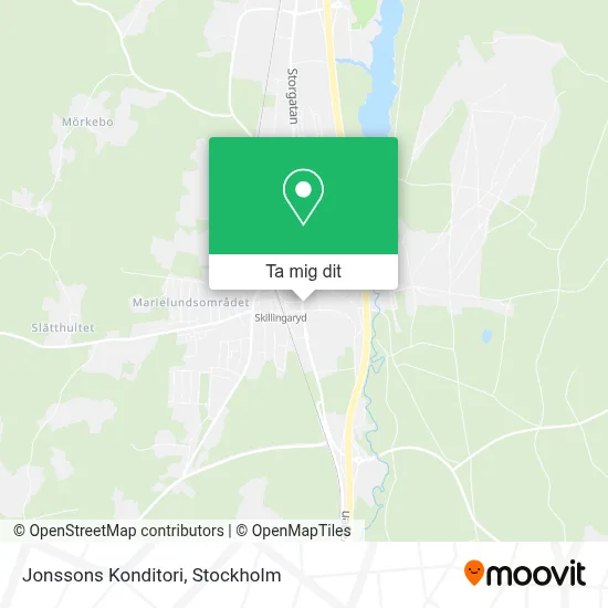 Jonssons Konditori karta