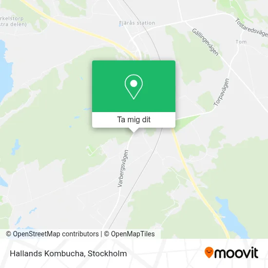 Hallands Kombucha karta