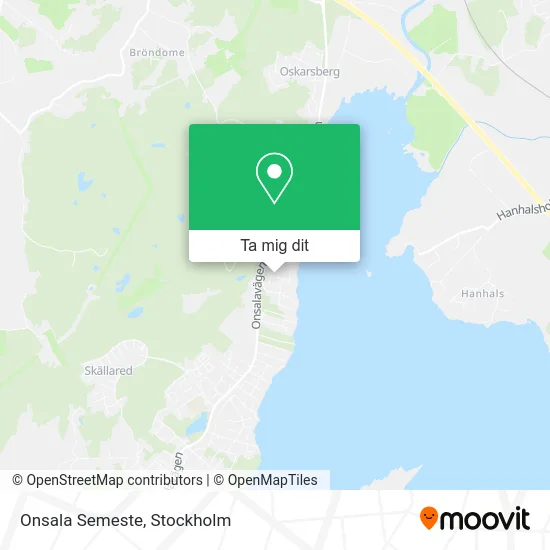 Onsala Semeste karta