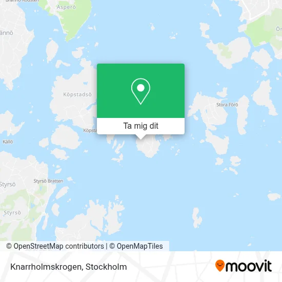 Knarrholmskrogen karta