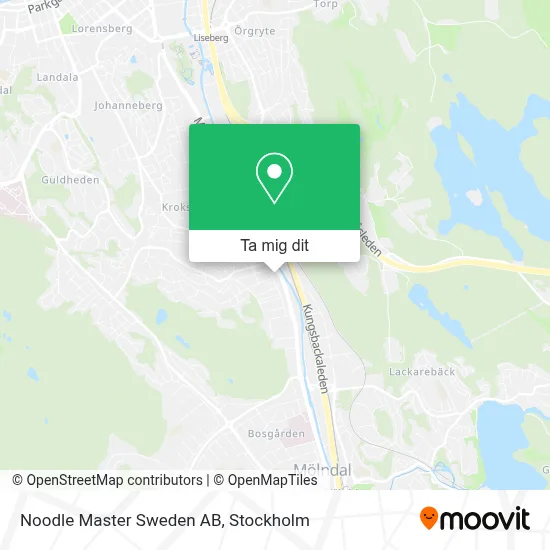 Noodle Master Sweden AB karta