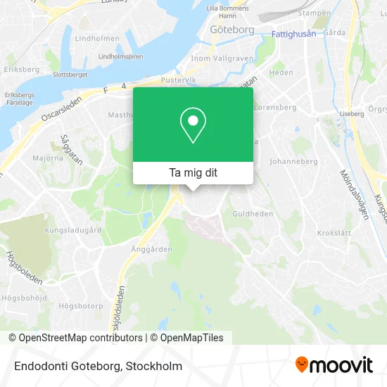Endodonti Goteborg karta
