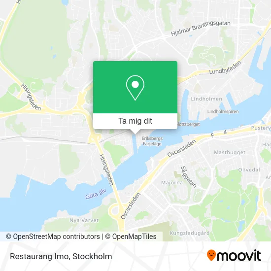 Restaurang Imo karta