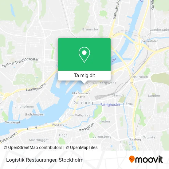 Logistik Restauranger karta