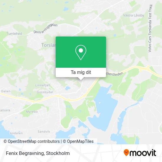 Fenix Begravning karta