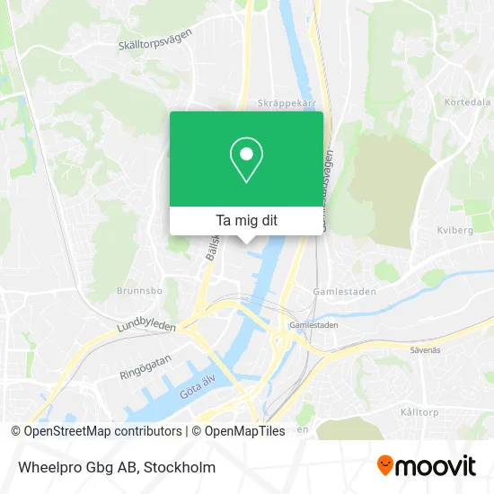 Wheelpro Gbg AB karta