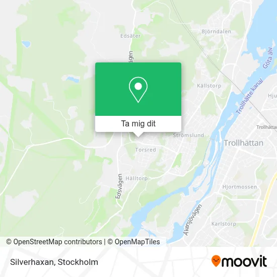 Silverhaxan karta
