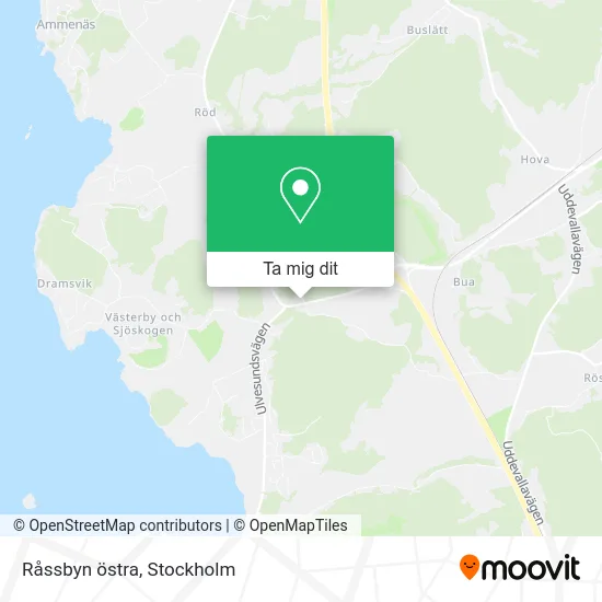 Råssbyn östra karta