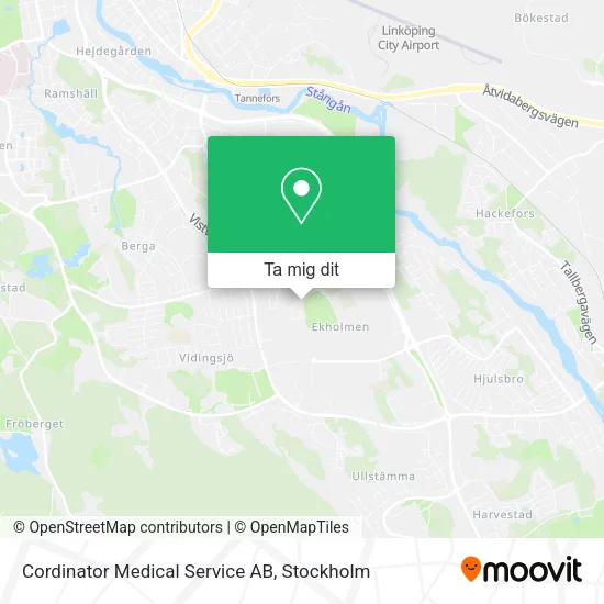 Cordinator Medical Service AB karta