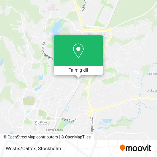 Westis/Caltex karta