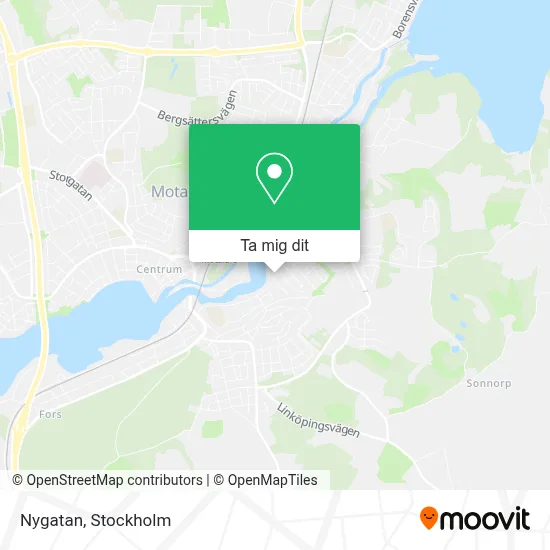 Nygatan karta
