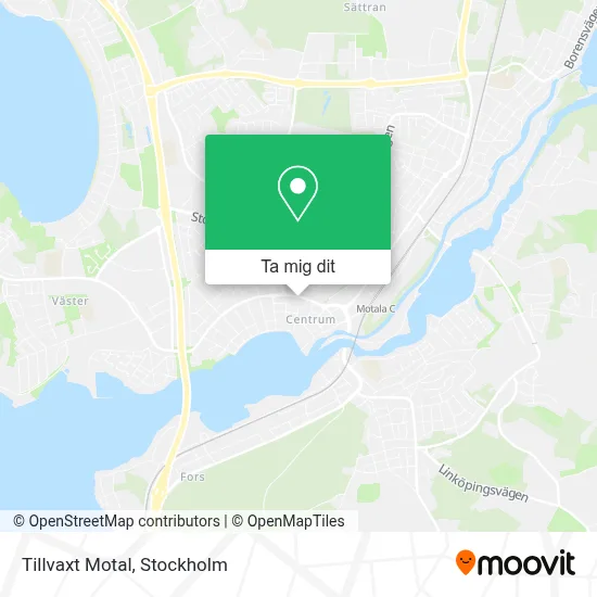 Tillvaxt Motal karta