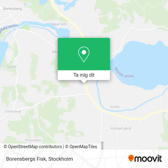 Borensbergs Fisk karta