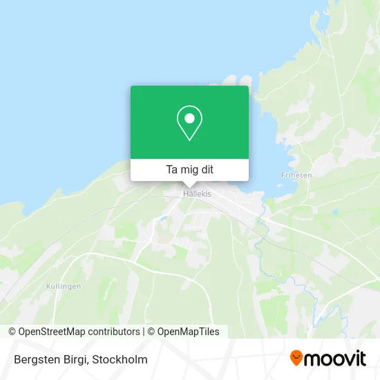 Bergsten Birgi karta