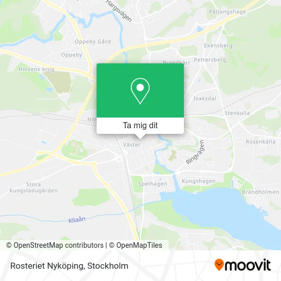 Rosteriet Nyköping karta