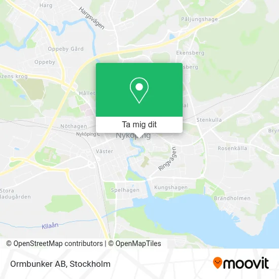 Ormbunker AB karta