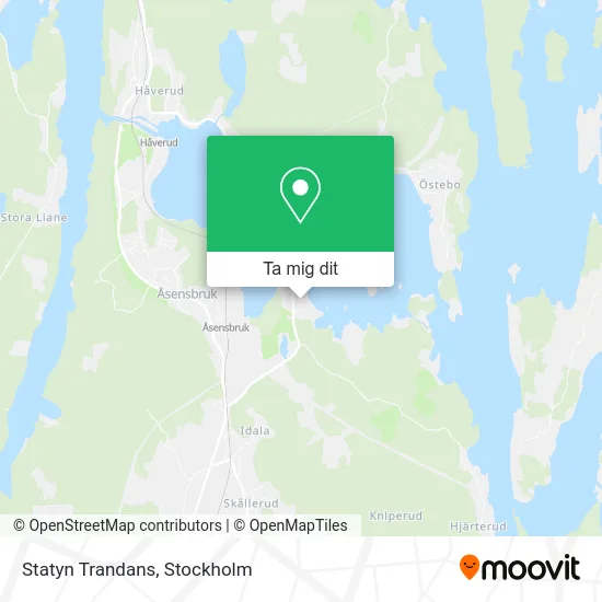 Statyn Trandans karta