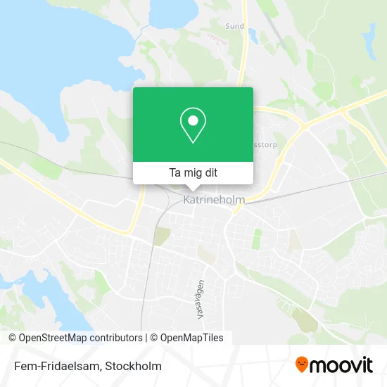 Fem-Fridaelsam karta