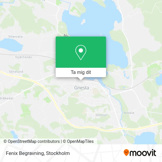 Fenix Begravning karta