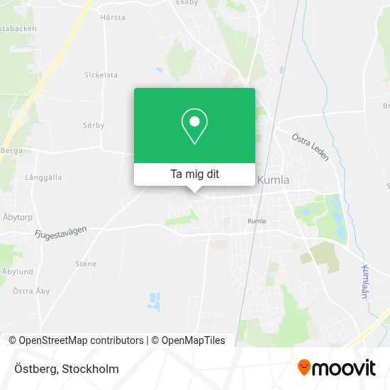 Östberg karta