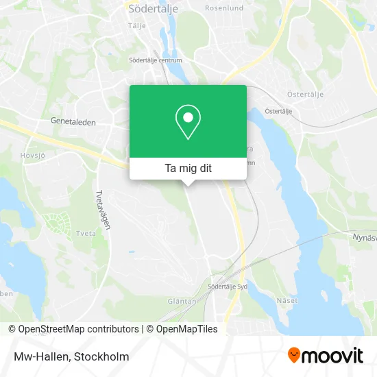 Mw-Hallen karta