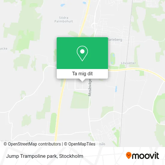 Jump Trampoline park karta