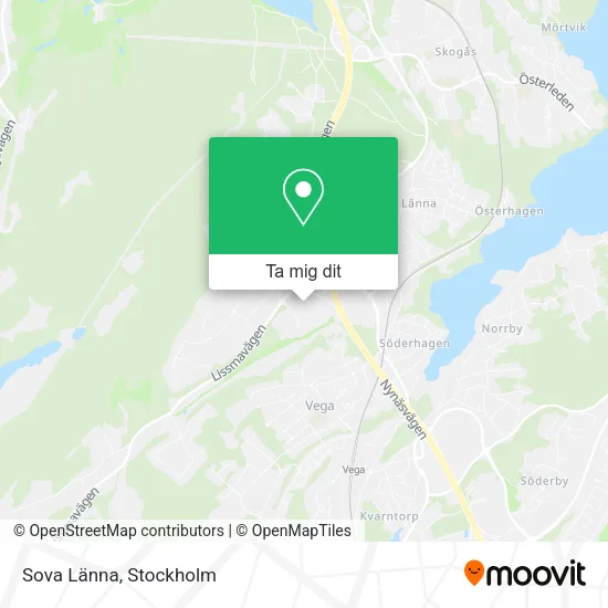 Sova Länna karta