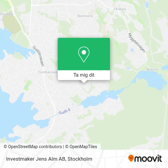 Investmaker Jens Alm AB karta