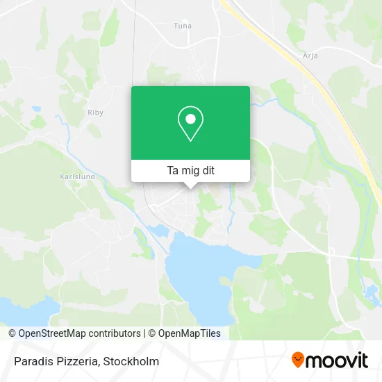 Paradis Pizzeria karta