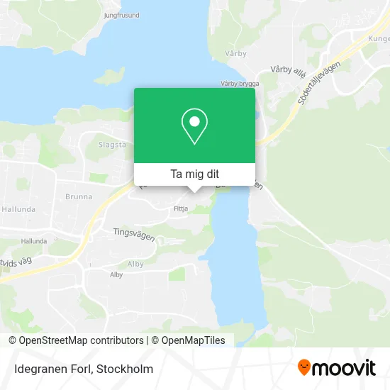 Idegranen Forl karta