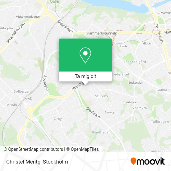 Christel Mentg karta